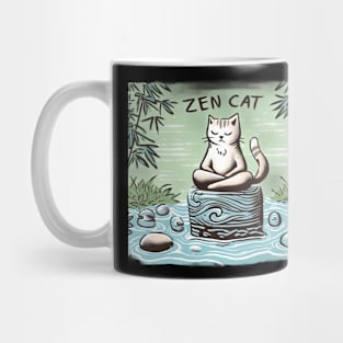 Zen cat Mug